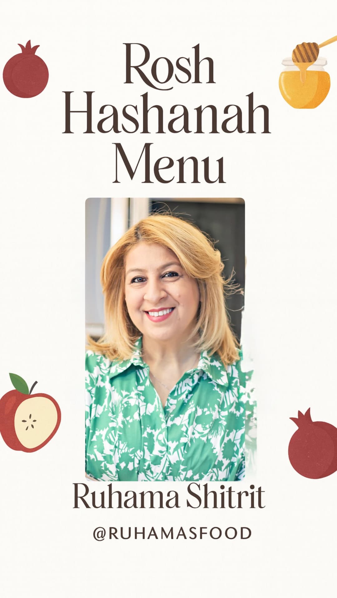 RuhamasFood | Rosh Hashanah Menu