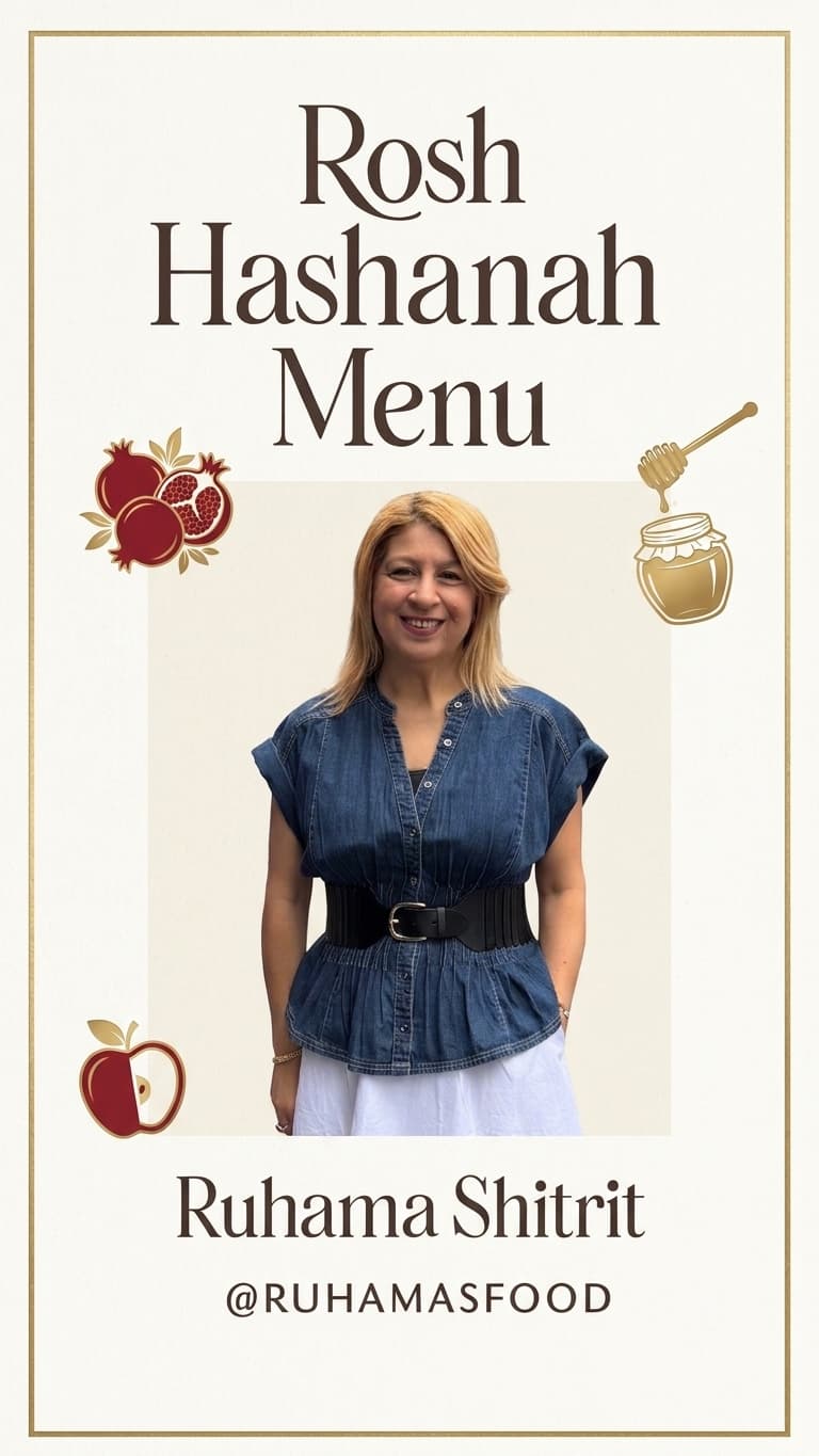 Rosh Hashanah Menu 2026 cover