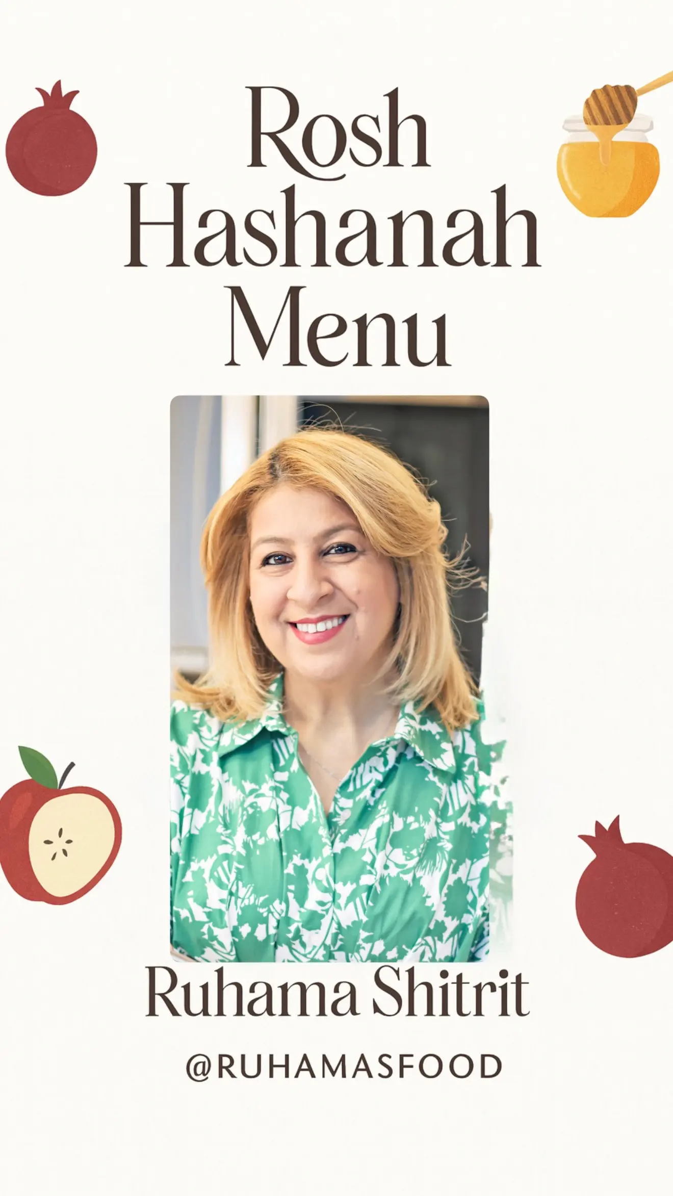 Rosh Hashanah Menu