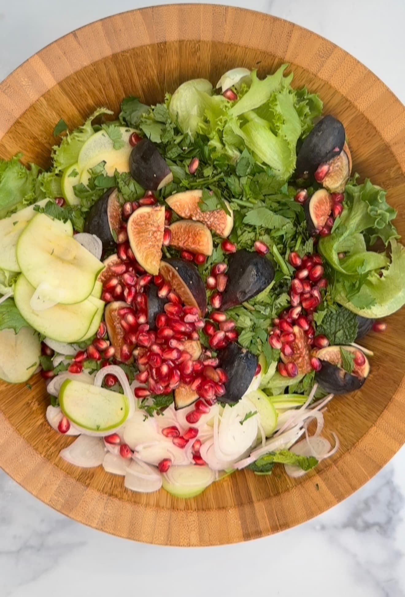 Figs and Pomegranate Salad